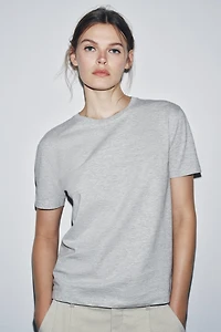 BASIC COTTON T-SHIRT