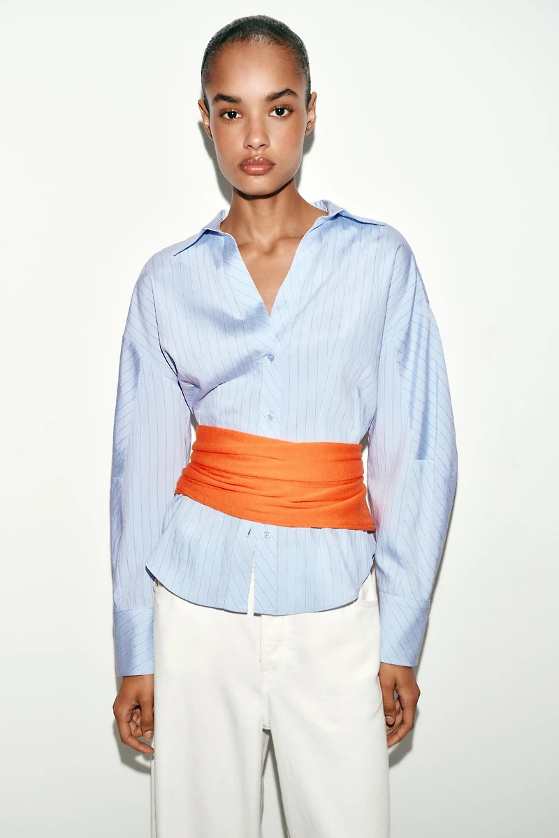 CHEMISE AJUSTÉE À RAYURES