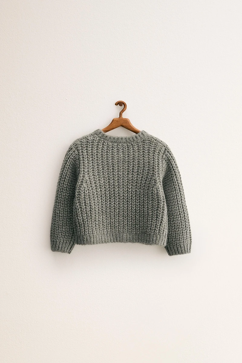 ZARA TIMELESS - CHUNKY KNIT CARDIGAN