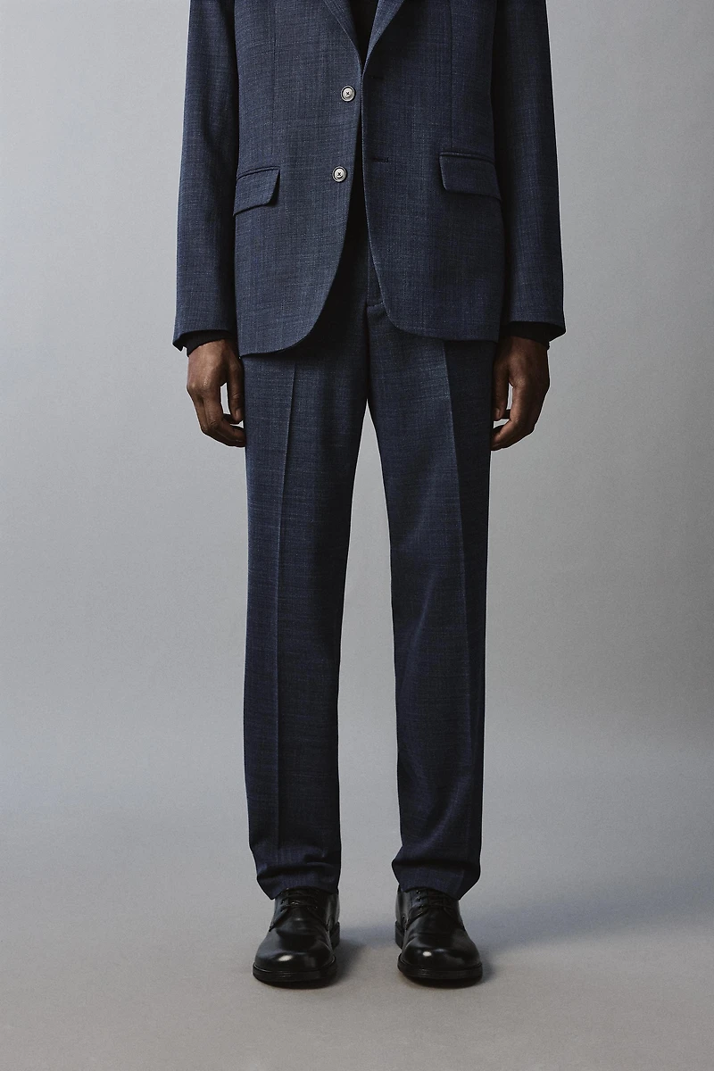 PANTALON DE COSTUME STRUCTUR