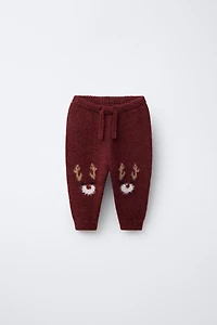 REINDEER KNIT JOGGING PANTS