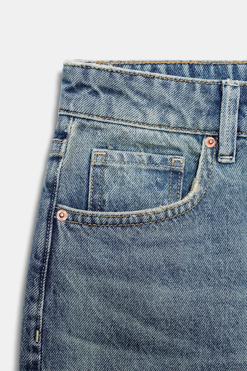 Z1975 MID-RISE SLIM CROPPED JEANS