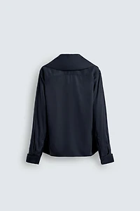 FLOWING SHIRT WITH PETER PAN COLLAR HARRY LAMBERT FOR ZARA X DISNEY
