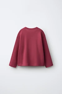 EMBROIDERED ANIMAL STRIPED T-SHIRT