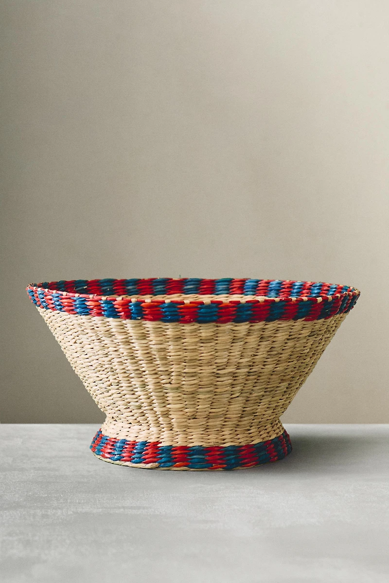 CONTRAST SEAGRASS BASKET