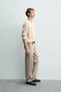 LIGHTWEIGHT COTTON-HEMP JEANS