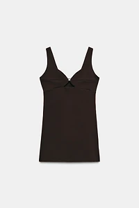 SHORT CUT OUT DRESS