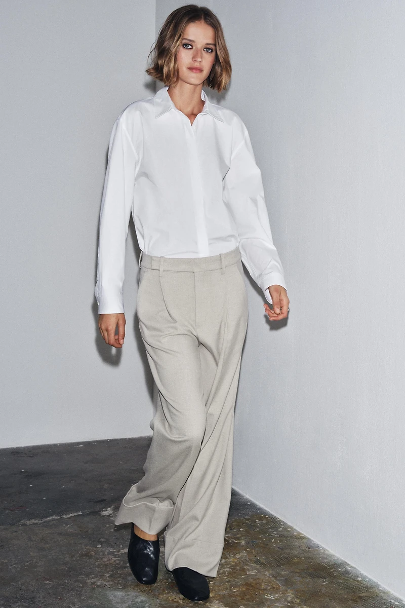 ZW COLLECTION PLEATED PANTS