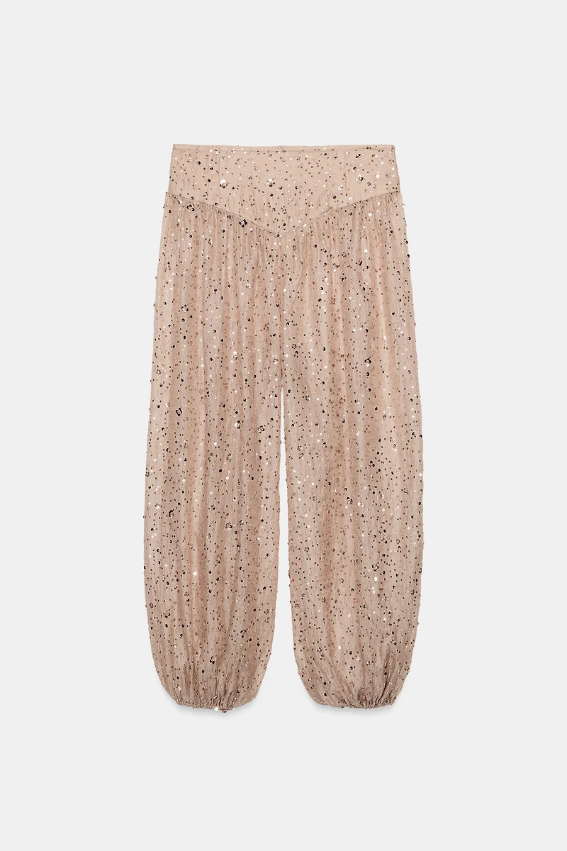 SEQUIN PANTS