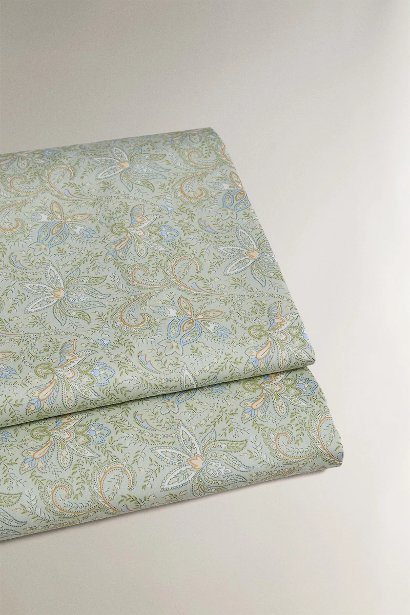 PAISLEY SATEEN FLAT SHEET