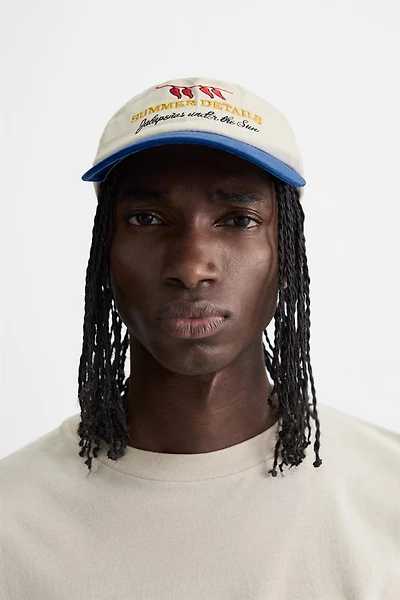 COMBINATION EMBROIDERY CAP