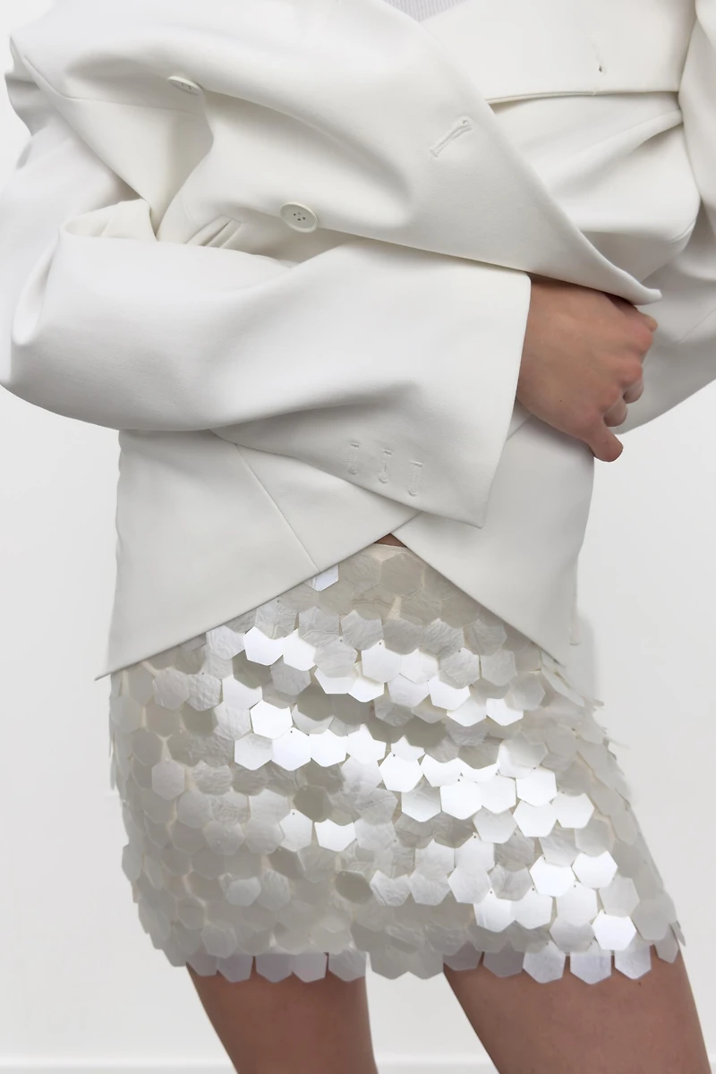 SEQUIN MINI SKIRT