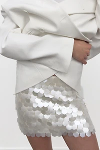 SEQUIN MINI SKIRT