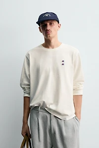 T-SHIRT MANCHES LONGUES À ÉCUSSONS CHAMPION ® X ZARA