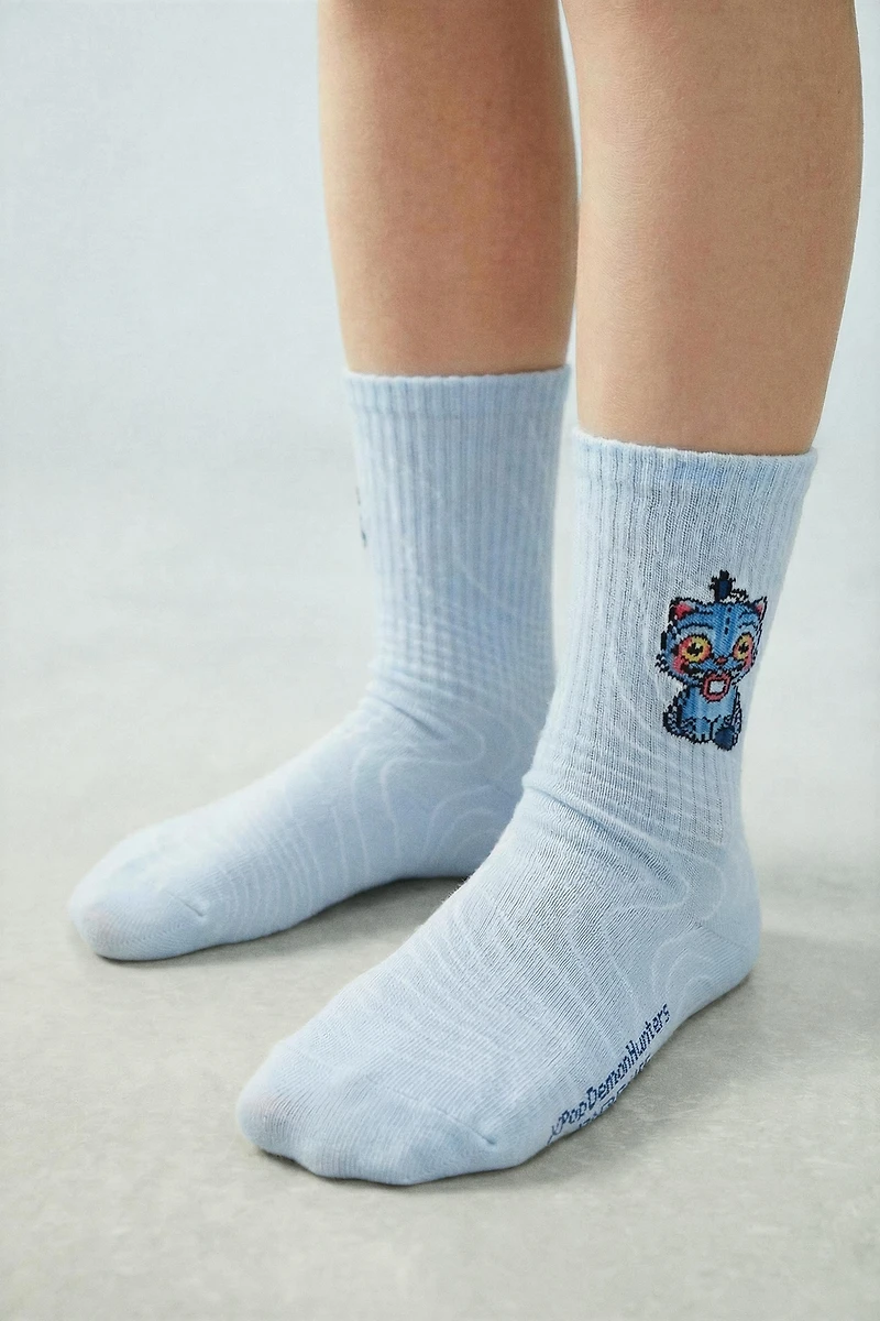 LOT DE DEUX CHAUSSETTES MI-Hautes KPOP DEMON HUNTERS™ NETFLIX ©