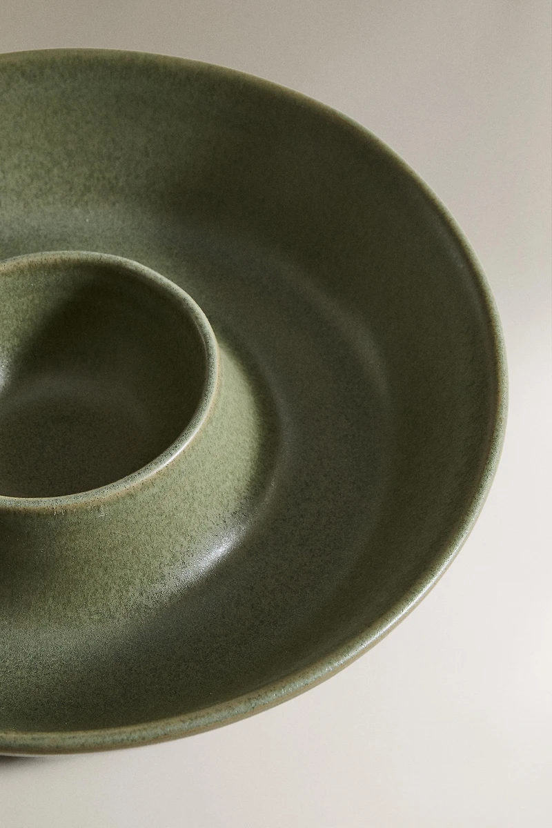 TERRACOTTA DIPPING BOWL