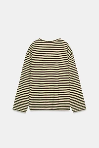 T-SHIRT RAYURES BRODÉES PIPPI LÅNGSTRUMP™