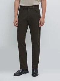 Slim fit denim trousers