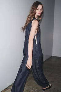 PANTALON CROISÉ EN DENIM ZW COLLECTION