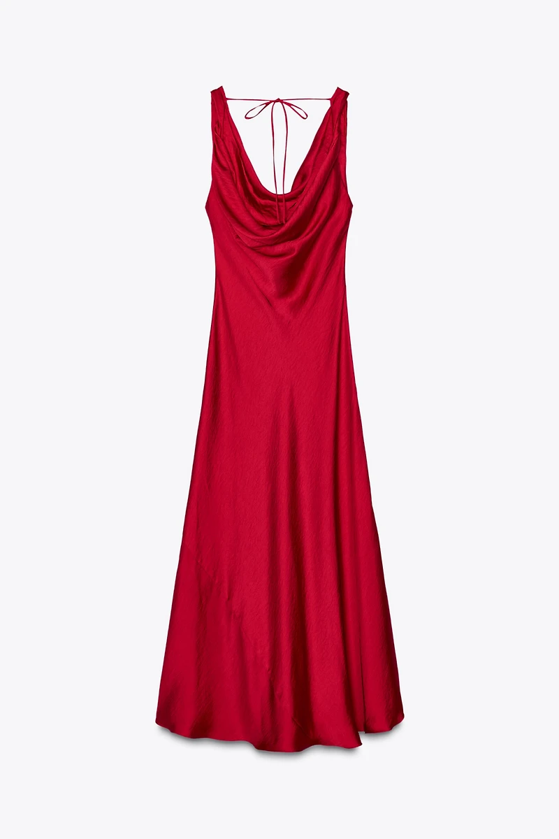 ZW COLLECTION SATIN LONG DRESS