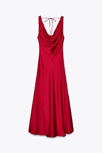 ZW COLLECTION SATIN LONG DRESS