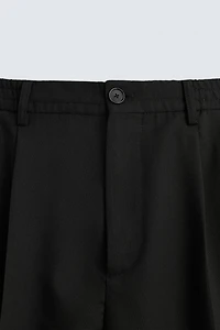 PANTALON FLUIDE COUPE LARGE PLIS