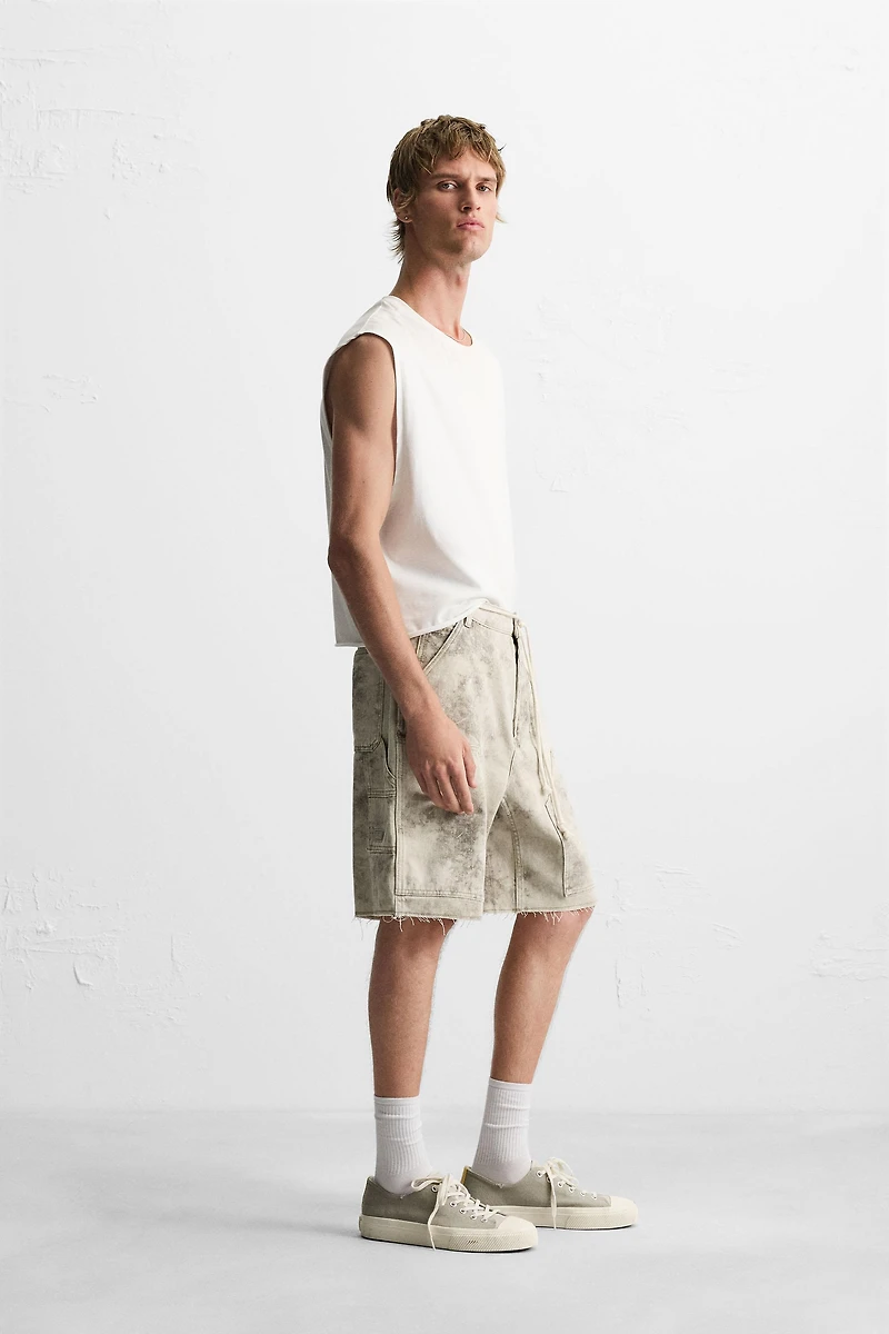 CARPENTER POCKET BERMUDA SHORTS