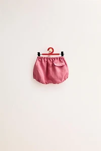ZARA TIMELESS - 100% LINEN BLOOMERS