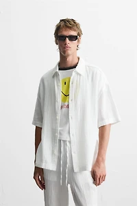 WRINKLED EFFECT SHIRT