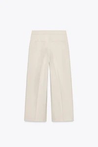 PANTALON CULOTTE TAILLE HAUTE