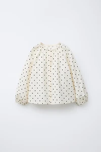 POLKA DOT BLOUSE