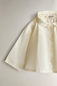 BABY PIPING SHIRT