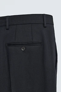 REGULAR FIT SUIT PANTS