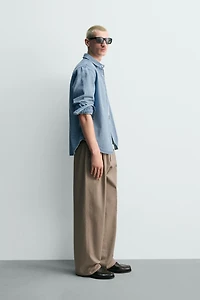 CHEMISE EN JEAN LAVÉ REGULAR FIT