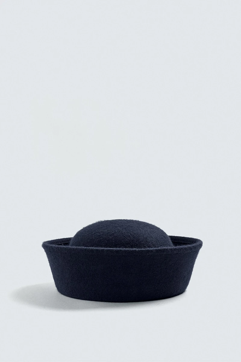 WOOL FELT HAT HARRY LAMBERT FOR ZARA X DISNEY