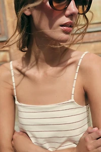 ASYMMETRIC STRIPED TOP