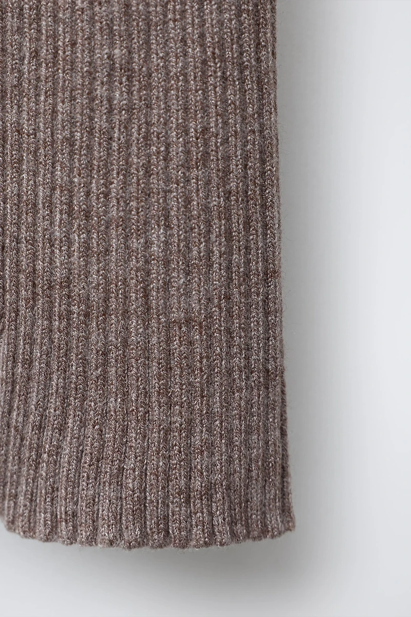 LEGGING EN MAILLE CÔTELÉE