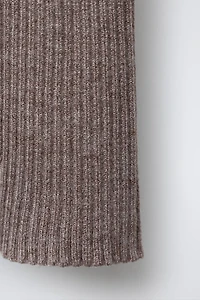 LEGGING EN MAILLE CÔTELÉE