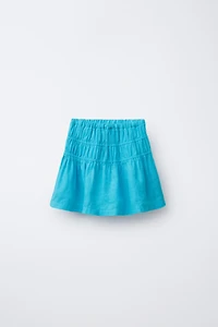 100% LINEN FLOUNCE SKORT
