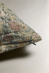 MORRIS & CO. LEAF THROW PILLOW COVER
