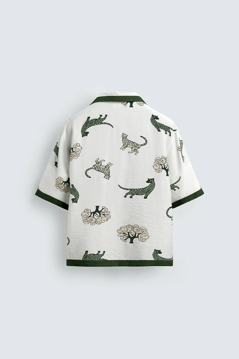 ANIMAL PRINT SHIRT