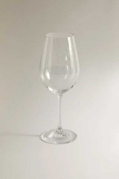 VERRE GRAVÉ NOËL