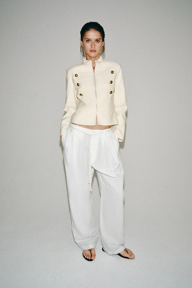 VESTE AJUSTÉE À BOUTONS ZW COLLECTION
