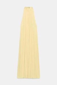 ZW COLLECTION SATIN EFFECT HALTER DRESS
