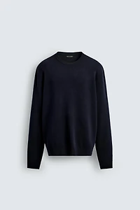 REGULAR FIT COTTON JUMPER