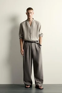 RELAXED FIT JACQUARD SHIRT