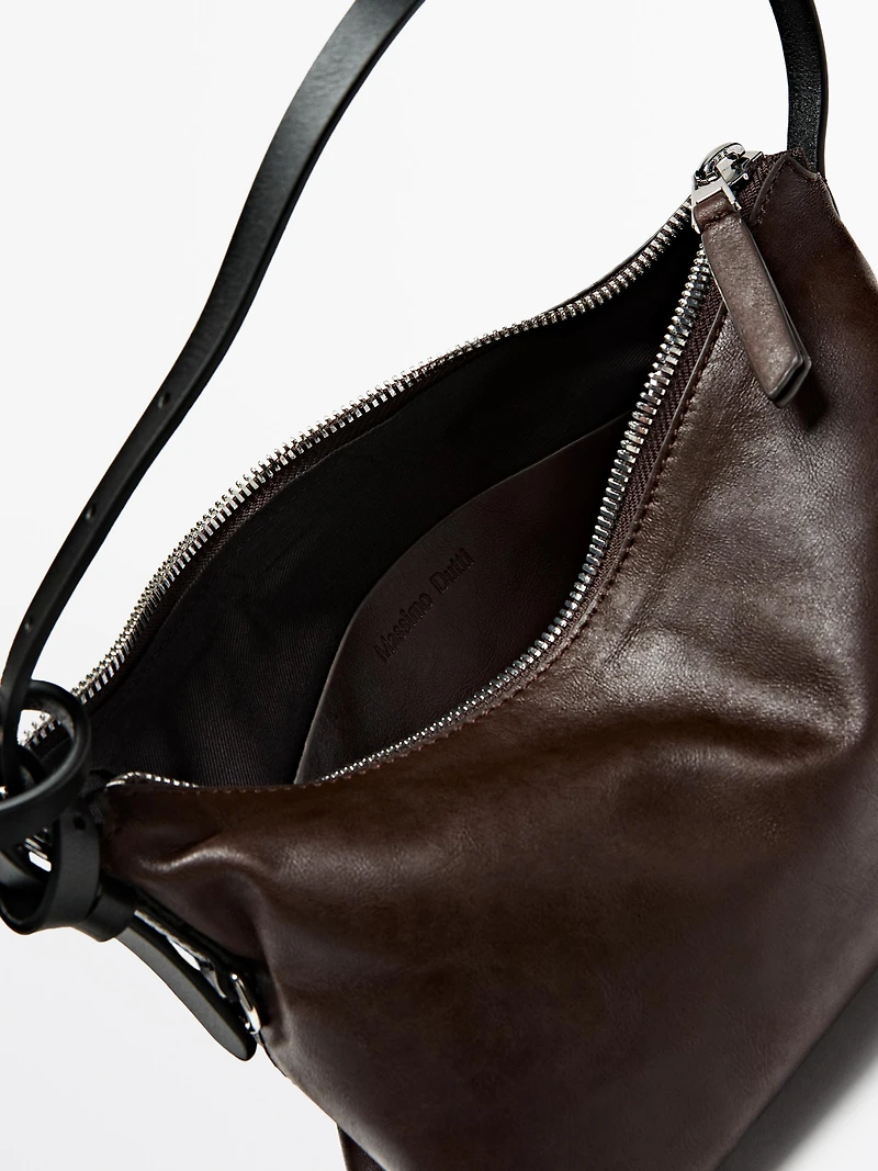 Small nappa leather bag