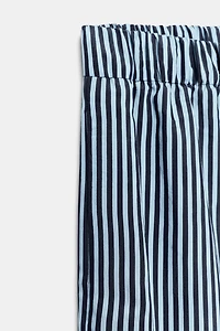 ZW COLLECTION STRIPED WIDE LEG PANTS