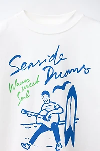 TEXT PRINT T-SHIRT