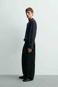 LONG SLEEVE POCKET T-SHIRT AARON LEVINE X ZARA